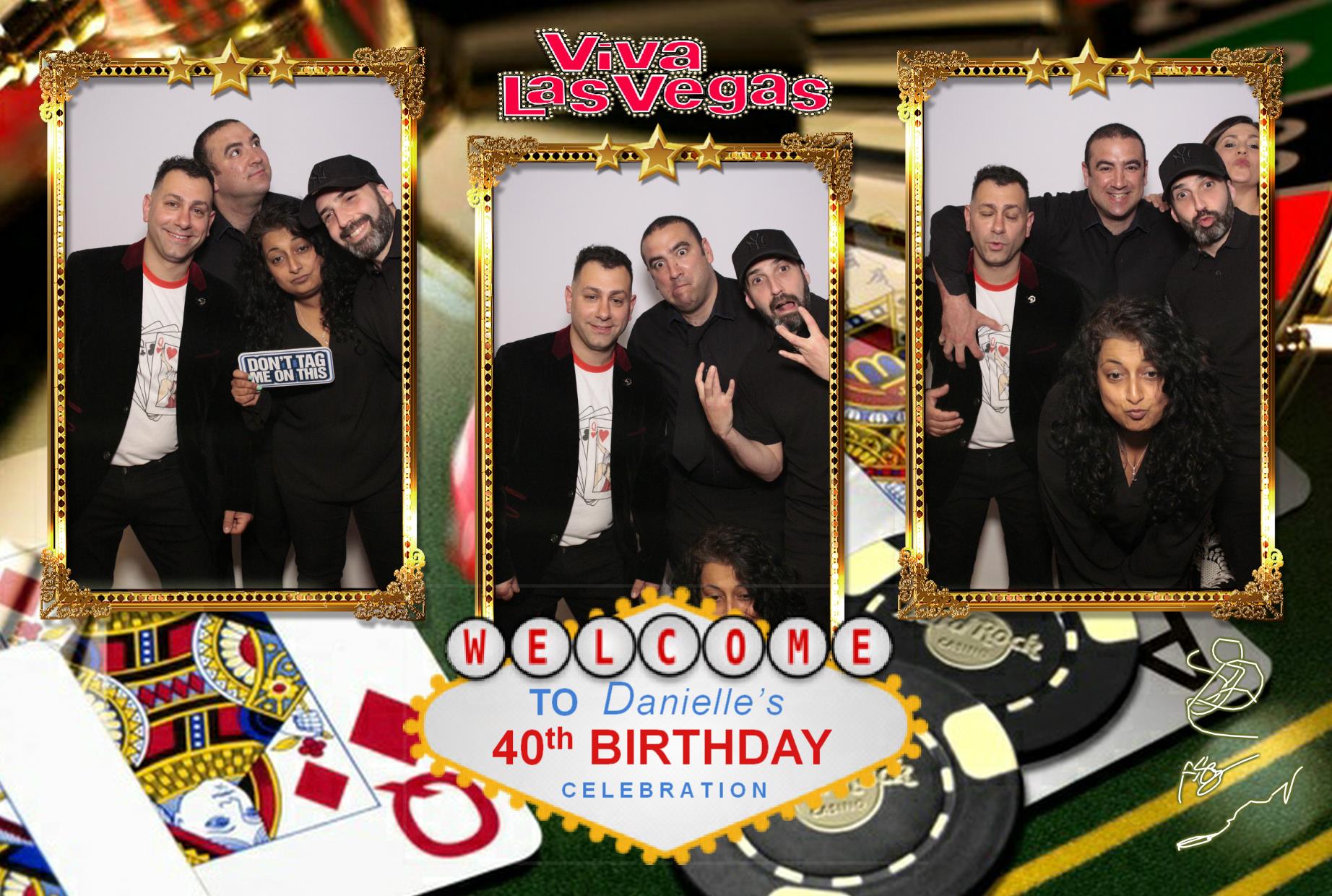 Danielle’s 40th birthday | View more photos from the event at gallery.myphotoboothexperience.co.uk/u/MyPhotoBoothExperienceLtd/Danielle’s-40th-birthday